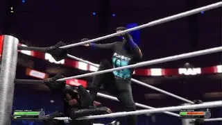 WWE 2K22 Face Wash Trample In Gothic Combat Boots