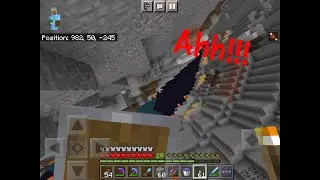A husk knocked me into a ravine