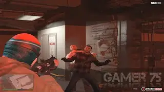 GTA5 Pc Gameplay/ Starting, Action Scenes, some missions and Ending.