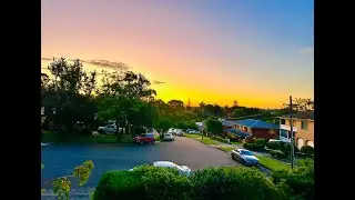 Evening scenes, Sydney Australia