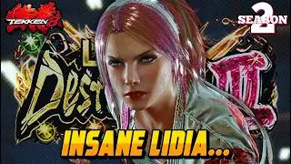 Tekken 8 – PIEOFSTEVE Turns Lidia Into a Monster! High-Level Gameplay