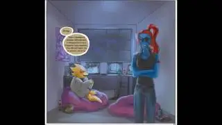 Комикс андертей папайрус и санс 16+