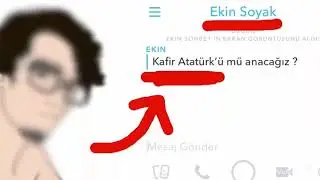 ATATÜRKE KAFİR DİYEN YOUTUBER-İFŞA