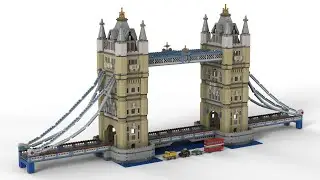 Lego 10214 Tower Bridge Speed Build LDD by PLegoBB
