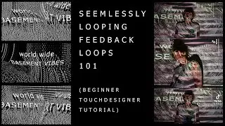 Seamlessly Looping Animation with Feedback Loops in TouchDesigner (Beginner Tutorial)