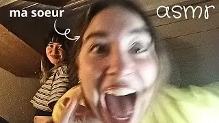je fais de l'ASMR avec ma soeur et c'est le chaos