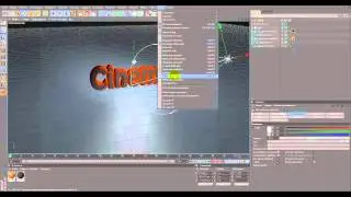 урок 1. создаем красивый 3D текст в CINEMA 4d