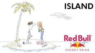 🏝️ 'ISLAND' - 🥤 Red Bull gives you wings.