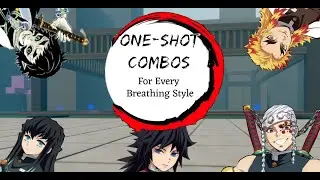 Slayer Battlegrounds - One shot combos for every breathing style #slayerbattlegrounds