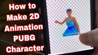 How to Make 2D PUBG Character Animated overlay for Stream Champ