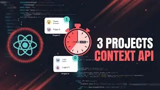 Build 3 React Context API Projects in 1 Hour - Full Course | CodeWithAswin | Tamil