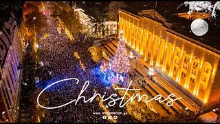 🎄روشن کردن چراغ های تفلیس برای کریسمس