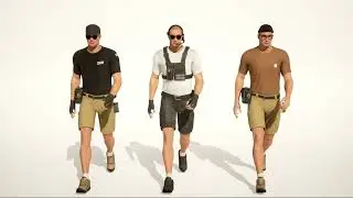 Workbrand Film Set / Event Crew Animation Demo