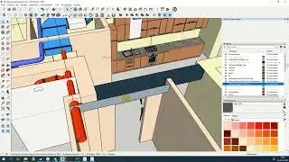 Квартирная приточно-вытяжная вентиляция в SketchUp