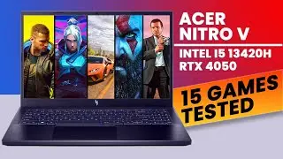 RTX 4050 Laptop Gaming Test 🔥 | Acer Nitro V | 15 Games Tested