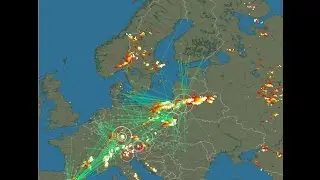 Грозопеленгация в режиме реального времени