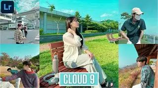 Lightroom Mobile Preset Free Dng - Cloud 9 Preset | Sky Blue | Skin Tone Friendly