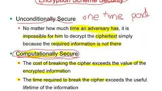 11 - Cryptography for E Security - Cryptography Security and Attacks