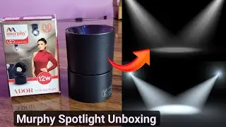 Murphy 12w Spotlight unboxing and review. Amazing products from Murphy. Stage Spotlight.