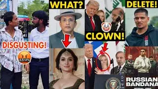 YouTuber & His Son’s Most Shocking News Ever! 😨🤬, Dhanda Nyoliwala’ Russian Bandana, Pak PM & Trump