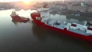 BB Troll Tug Towing N824 from Tulcea, Romania