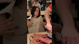 🔥Juicy Meat Tasting and Original Serving 🥩