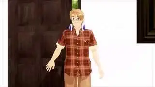 [MMDxAPH] America Goes To France