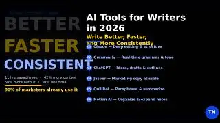 AI Tools for Writers in 2026: Write Better, Faster, and More Consistently