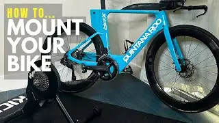 How To Take Your Bike On & Off A Smart Trainer || NVDM Coaching
