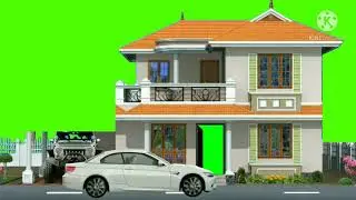 House Effect Blue Green Screen Video 2021 no copyright