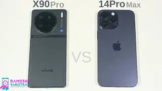Vivo X90 Pro vs Apple iPhone 14 Pro Max SpeedTest and Camera Comparison
