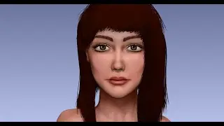 SPEED SCULPTING | Girl Model | ZBRUSH | timelapse