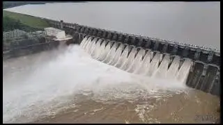 BARGI DAM 2024 GATE OPENING
