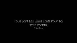 Tous Sont Les Blues Ecrits Pour Toi KARAOKE/INSTRUMENTAL