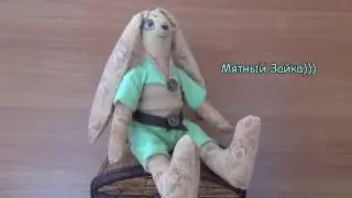 Мятный зайка. Мастер-класс. Наташа Богиня
