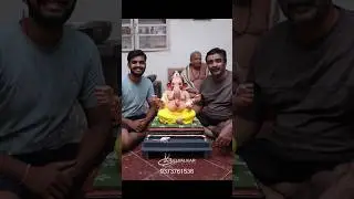 मोरया विनायका #ganpatiidolmaking #ecofriendly #clayganesh #religion #belvalkarartstudio