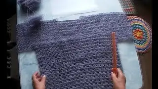 Вязание Кофточки на Линейке Мастер класс 1 часть