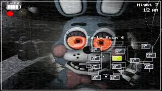 Toy Bonnie with red eyes! FNaF Movie 2! (FNaF 2 Mods)