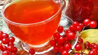 Калинка-малинка.💥Лучший способ сохранить витамины. viburnum jelly