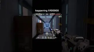 шанс 1/1000000 в Валорант #valorant,#gameplay,#gaming,#shorts