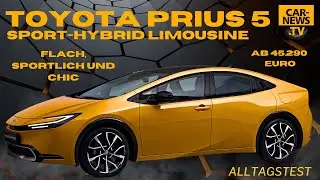 Toyota Prius 5 - "Hybrid-Beauty mit Sportwagen-Silhouette"