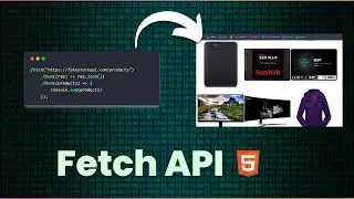 fetch & insert API data in HTML ✅