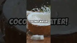 Stay Hydrated with Coconut Water! #shorts