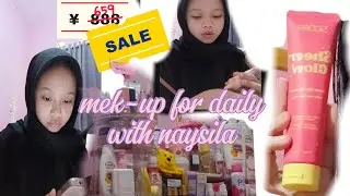 MEKUP DAILY NAYSILA WITH ROOM#dirumahaja💄💋