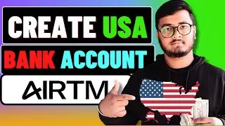 Create Free USA Virtual Bank Account from India with AirTM | Full Setup Guide 2025