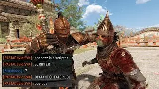 Salty Afeera thinks I'm CHEATING lol - Warmonger Duels - For Honor