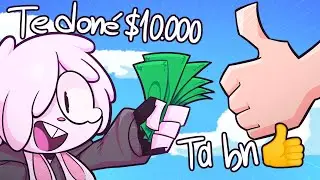 LE DONÉ $10,000 A STREAMERS PEQUEÑOS y me ignoraron :'(