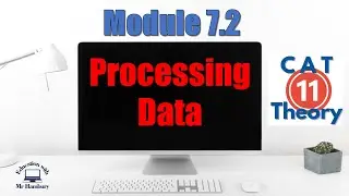 Processing Data | CAT | Grade 11 | *UPDATED*