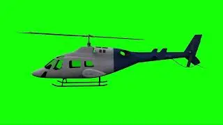 Helicopter Green Screen Effects Video || 