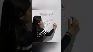 Algebra Trick | Maths Short Trick #maths #shorttrick #mathtrick #mathsbyvaishali